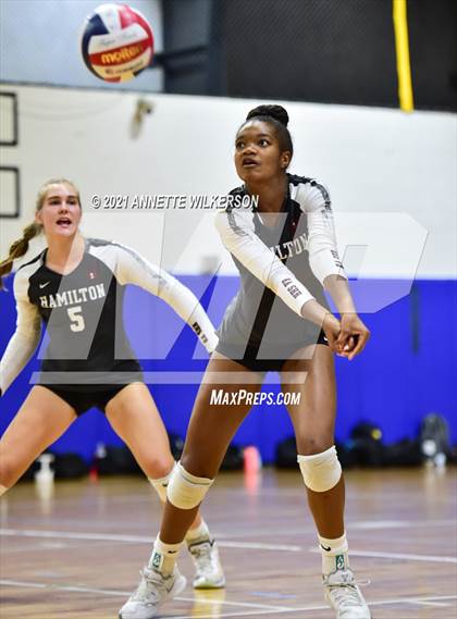 Thumbnail 2 in Hamilton vs. The First Academy (Nike Tournament of Champions) photogallery.