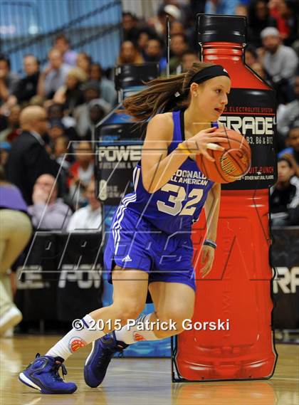 Thumbnail 1 in 2015 McDonald's All American Games Jam Fest (Girls) photogallery.