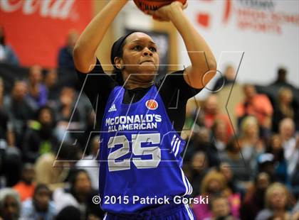 Thumbnail 2 in 2015 McDonald's All American Games Jam Fest (Girls) photogallery.