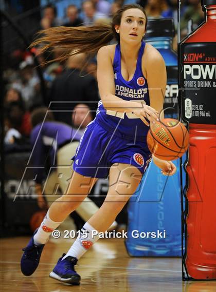 Thumbnail 2 in 2015 McDonald's All American Games Jam Fest (Girls) photogallery.
