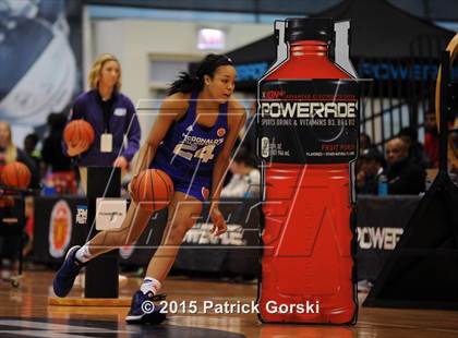 Thumbnail 1 in 2015 McDonald's All American Games Jam Fest (Girls) photogallery.
