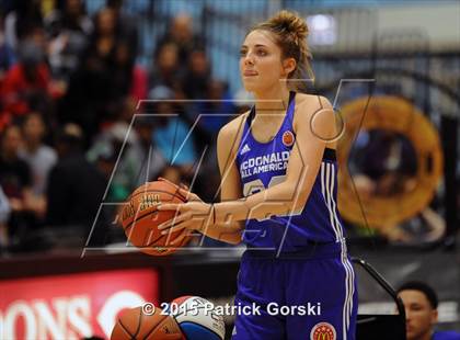 Thumbnail 1 in 2015 McDonald's All American Games Jam Fest (Girls) photogallery.