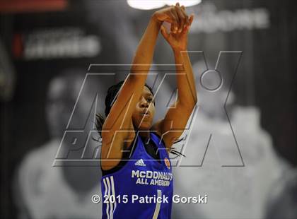 Thumbnail 2 in 2015 McDonald's All American Games Jam Fest (Girls) photogallery.