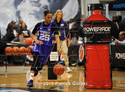 Thumbnail 1 in 2015 McDonald's All American Games Jam Fest (Girls) photogallery.