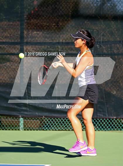Thumbnail 1 in Amador Valley vs. St. Francis (CIF NorCal Regional Team Tennis Championships) photogallery.