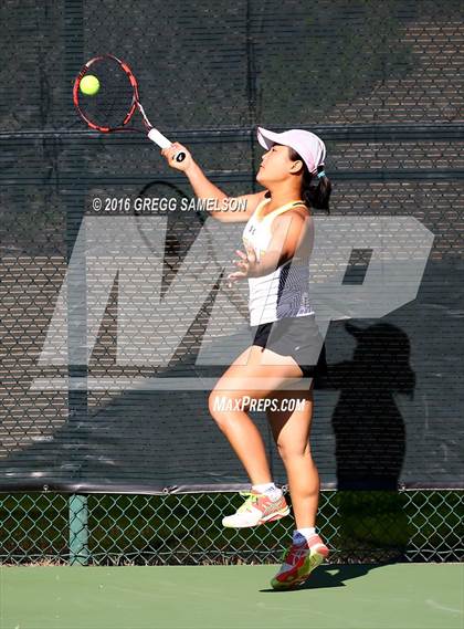 Thumbnail 1 in Amador Valley vs. St. Francis (CIF NorCal Regional Team Tennis Championships) photogallery.