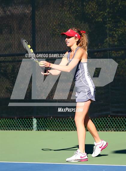 Thumbnail 1 in Amador Valley vs. St. Francis (CIF NorCal Regional Team Tennis Championships) photogallery.