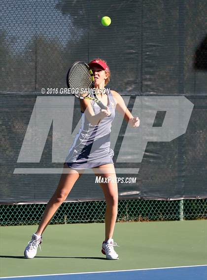 Thumbnail 1 in Amador Valley vs. St. Francis (CIF NorCal Regional Team Tennis Championships) photogallery.