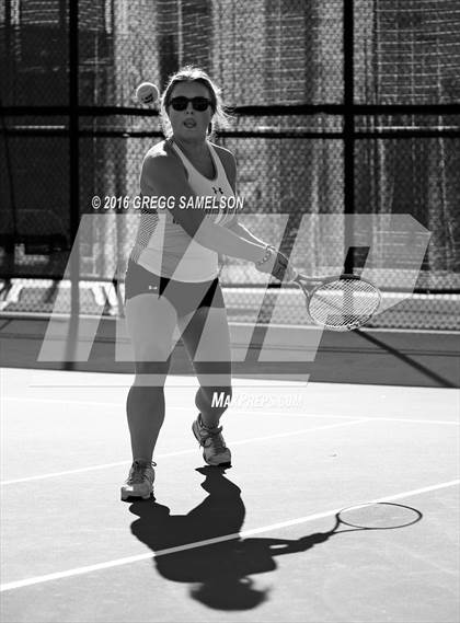 Thumbnail 1 in Amador Valley vs. St. Francis (CIF NorCal Regional Team Tennis Championships) photogallery.