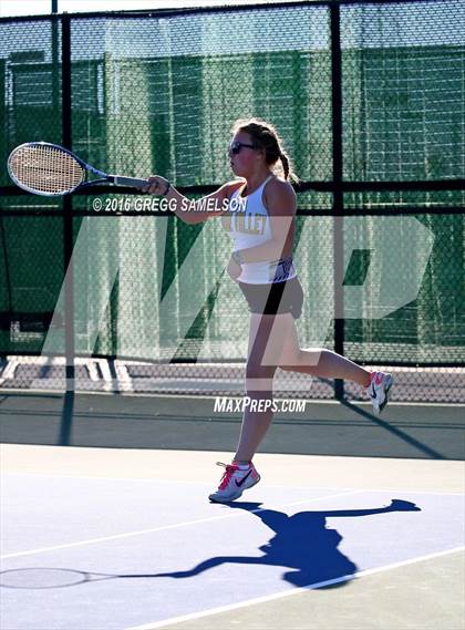 Thumbnail 3 in Amador Valley vs. St. Francis (CIF NorCal Regional Team Tennis Championships) photogallery.