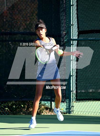 Thumbnail 1 in Amador Valley vs. St. Francis (CIF NorCal Regional Team Tennis Championships) photogallery.