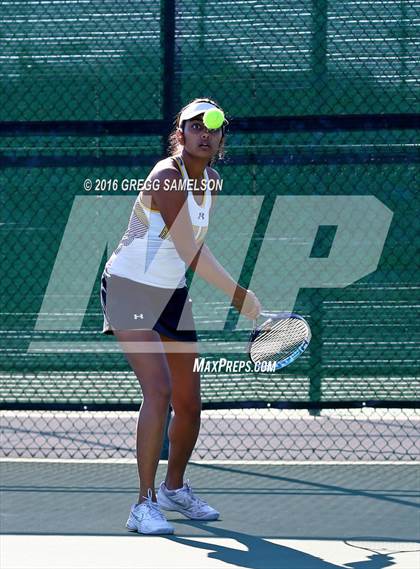 Thumbnail 1 in Amador Valley vs. St. Francis (CIF NorCal Regional Team Tennis Championships) photogallery.