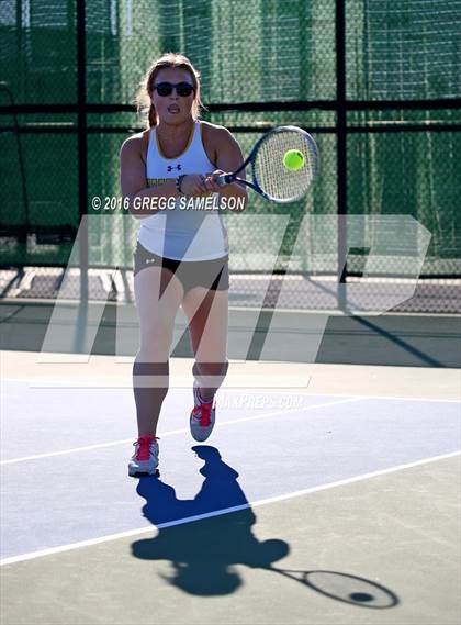 Thumbnail 2 in Amador Valley vs. St. Francis (CIF NorCal Regional Team Tennis Championships) photogallery.