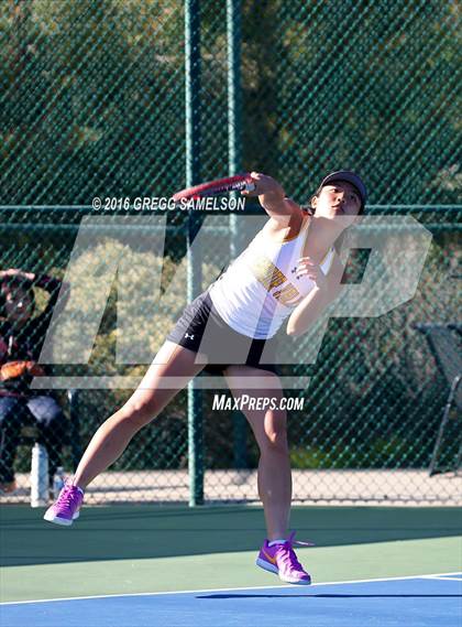 Thumbnail 1 in Amador Valley vs. St. Francis (CIF NorCal Regional Team Tennis Championships) photogallery.