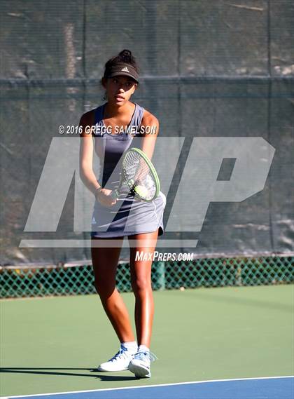 Thumbnail 1 in Amador Valley vs. St. Francis (CIF NorCal Regional Team Tennis Championships) photogallery.