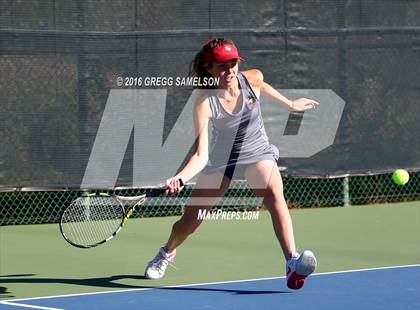 Thumbnail 3 in Amador Valley vs. St. Francis (CIF NorCal Regional Team Tennis Championships) photogallery.