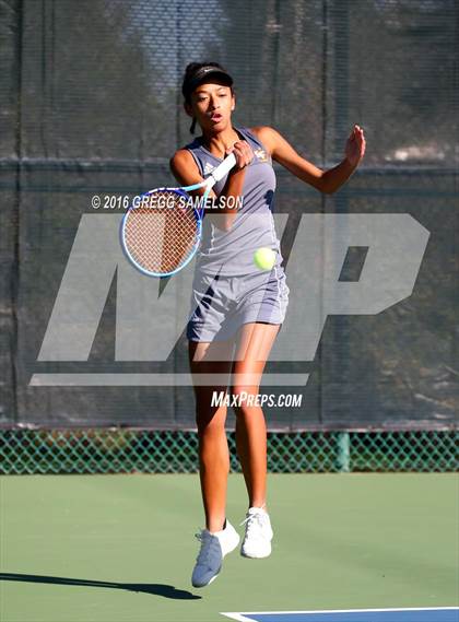 Thumbnail 1 in Amador Valley vs. St. Francis (CIF NorCal Regional Team Tennis Championships) photogallery.