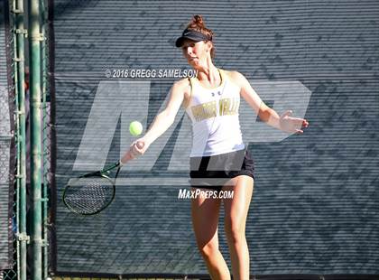 Thumbnail 1 in Amador Valley vs. St. Francis (CIF NorCal Regional Team Tennis Championships) photogallery.