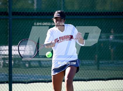 Thumbnail 3 in Amador Valley vs. St. Francis (CIF NorCal Regional Team Tennis Championships) photogallery.