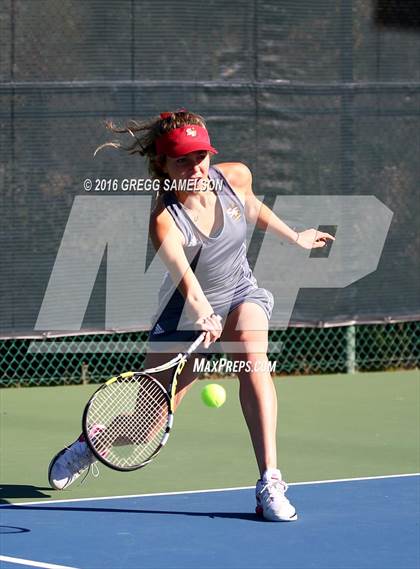 Thumbnail 1 in Amador Valley vs. St. Francis (CIF NorCal Regional Team Tennis Championships) photogallery.