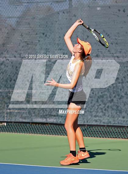 Thumbnail 1 in Amador Valley vs. St. Francis (CIF NorCal Regional Team Tennis Championships) photogallery.