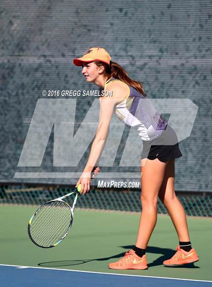 Thumbnail 1 in Amador Valley vs. St. Francis (CIF NorCal Regional Team Tennis Championships) photogallery.