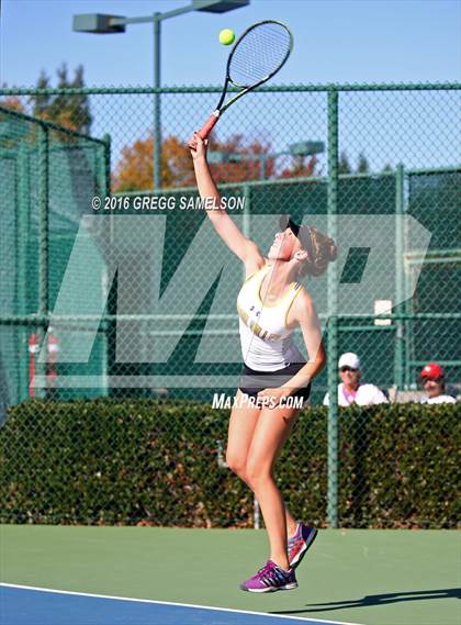 Thumbnail 1 in Amador Valley vs. St. Francis (CIF NorCal Regional Team Tennis Championships) photogallery.