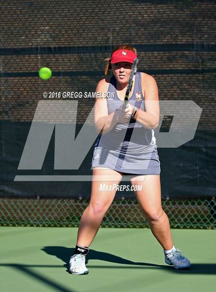 Thumbnail 1 in Amador Valley vs. St. Francis (CIF NorCal Regional Team Tennis Championships) photogallery.