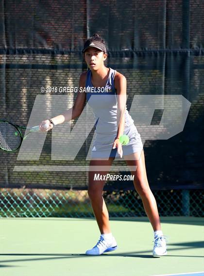 Thumbnail 1 in Amador Valley vs. St. Francis (CIF NorCal Regional Team Tennis Championships) photogallery.