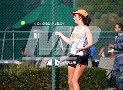 Thumbnail 1 in Amador Valley vs. St. Francis (CIF NorCal Regional Team Tennis Championships) photogallery.