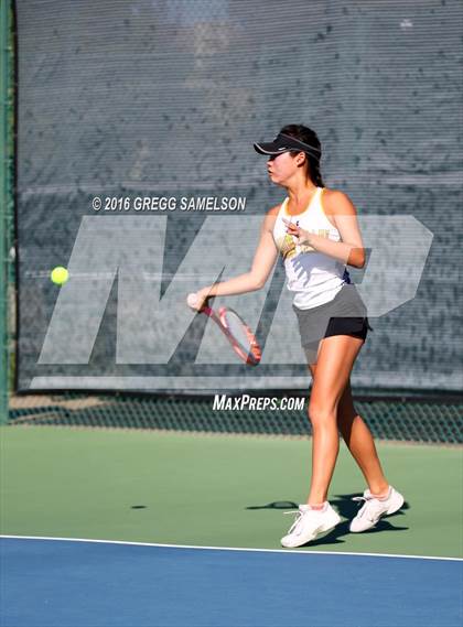 Thumbnail 1 in Amador Valley vs. St. Francis (CIF NorCal Regional Team Tennis Championships) photogallery.