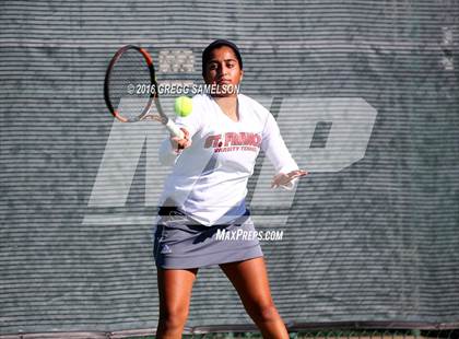 Thumbnail 1 in Amador Valley vs. St. Francis (CIF NorCal Regional Team Tennis Championships) photogallery.