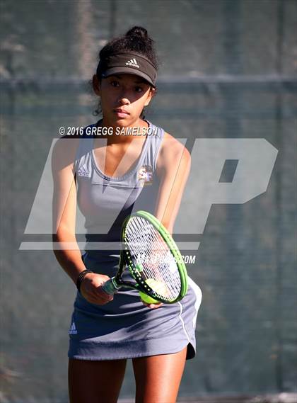 Thumbnail 2 in Amador Valley vs. St. Francis (CIF NorCal Regional Team Tennis Championships) photogallery.