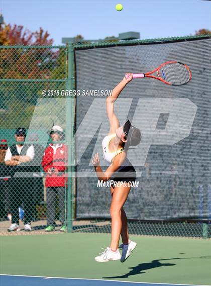Thumbnail 1 in Amador Valley vs. St. Francis (CIF NorCal Regional Team Tennis Championships) photogallery.