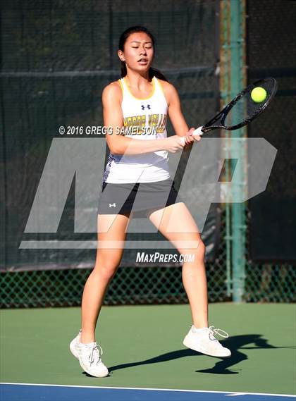 Thumbnail 1 in Amador Valley vs. St. Francis (CIF NorCal Regional Team Tennis Championships) photogallery.
