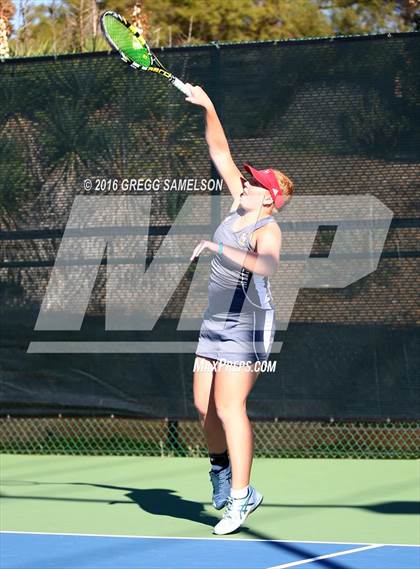 Thumbnail 2 in Amador Valley vs. St. Francis (CIF NorCal Regional Team Tennis Championships) photogallery.