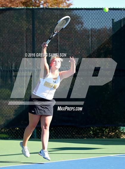 Thumbnail 1 in Amador Valley vs. St. Francis (CIF NorCal Regional Team Tennis Championships) photogallery.