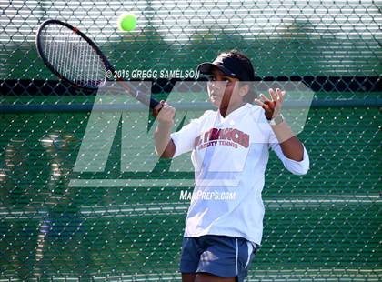 Thumbnail 1 in Amador Valley vs. St. Francis (CIF NorCal Regional Team Tennis Championships) photogallery.