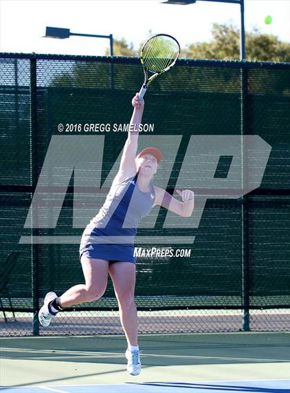 Thumbnail 3 in Amador Valley vs. St. Francis (CIF NorCal Regional Team Tennis Championships) photogallery.
