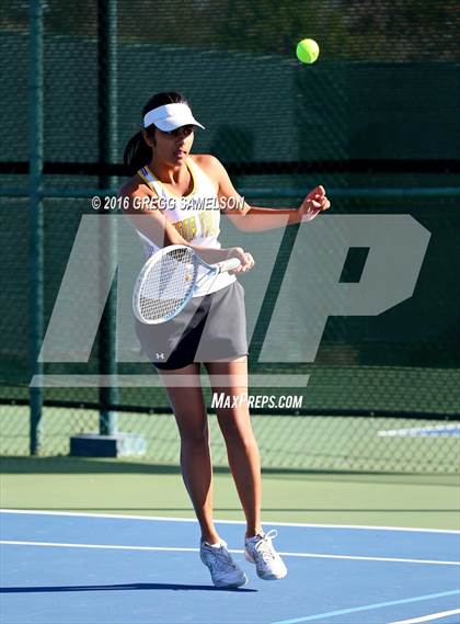 Thumbnail 1 in Amador Valley vs. St. Francis (CIF NorCal Regional Team Tennis Championships) photogallery.