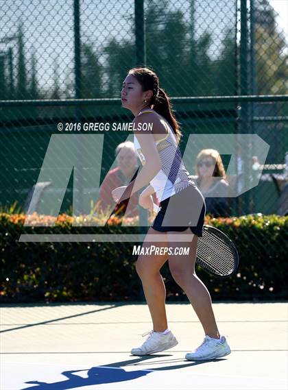 Thumbnail 1 in Amador Valley vs. St. Francis (CIF NorCal Regional Team Tennis Championships) photogallery.