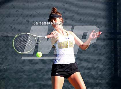 Thumbnail 2 in Amador Valley vs. St. Francis (CIF NorCal Regional Team Tennis Championships) photogallery.