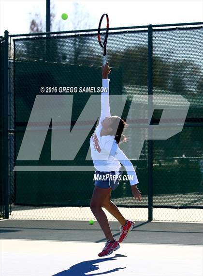 Thumbnail 1 in Amador Valley vs. St. Francis (CIF NorCal Regional Team Tennis Championships) photogallery.