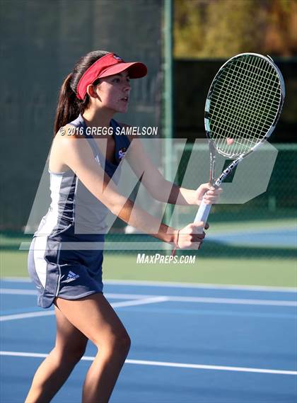 Thumbnail 1 in Amador Valley vs. St. Francis (CIF NorCal Regional Team Tennis Championships) photogallery.