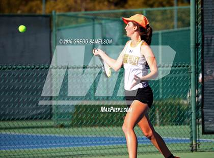Thumbnail 2 in Amador Valley vs. St. Francis (CIF NorCal Regional Team Tennis Championships) photogallery.