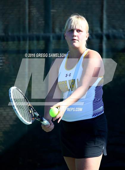 Thumbnail 1 in Amador Valley vs. St. Francis (CIF NorCal Regional Team Tennis Championships) photogallery.