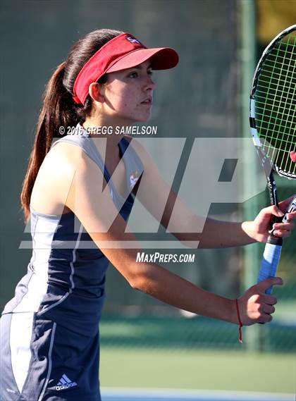 Thumbnail 2 in Amador Valley vs. St. Francis (CIF NorCal Regional Team Tennis Championships) photogallery.