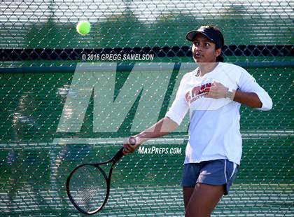 Thumbnail 3 in Amador Valley vs. St. Francis (CIF NorCal Regional Team Tennis Championships) photogallery.