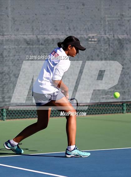 Thumbnail 1 in Amador Valley vs. St. Francis (CIF NorCal Regional Team Tennis Championships) photogallery.