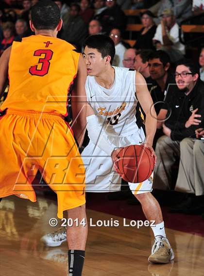 Thumbnail 2 in Orange Lutheran @ Foothill (Nike Extravaganza) photogallery.